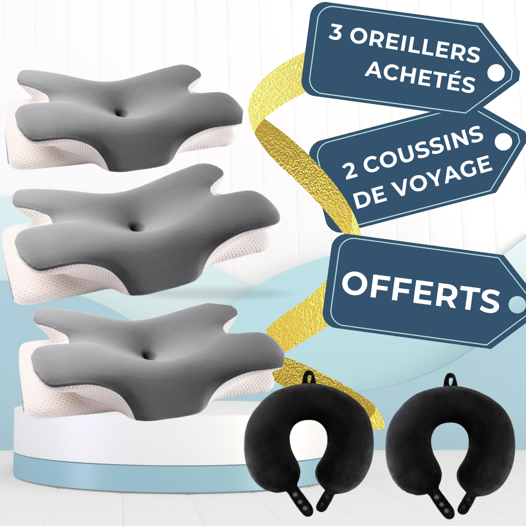 Oreiller ergonomique cervical - Sérénia