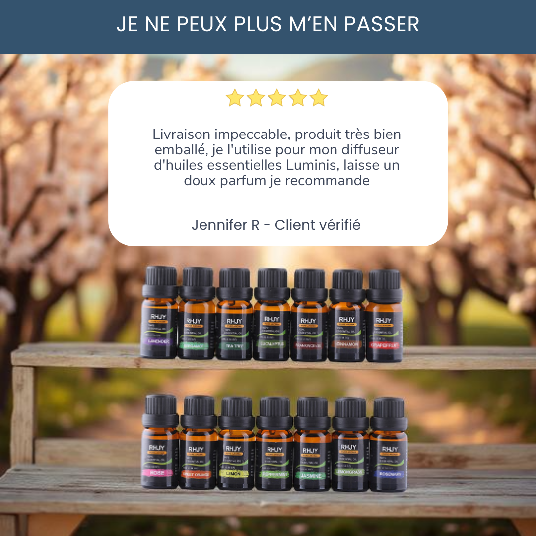 Coffret huiles essentiels - Essentia
