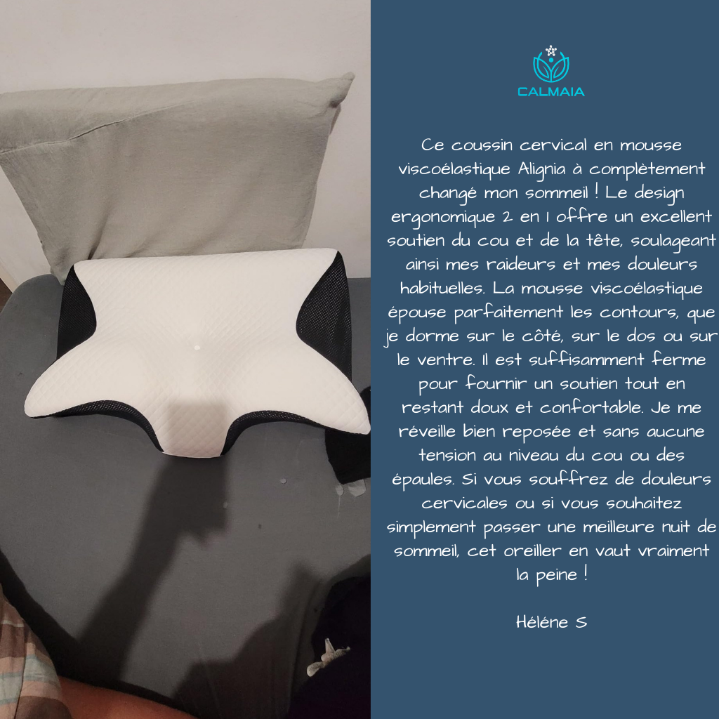 Oreiller ergonomique cervical - Alignia