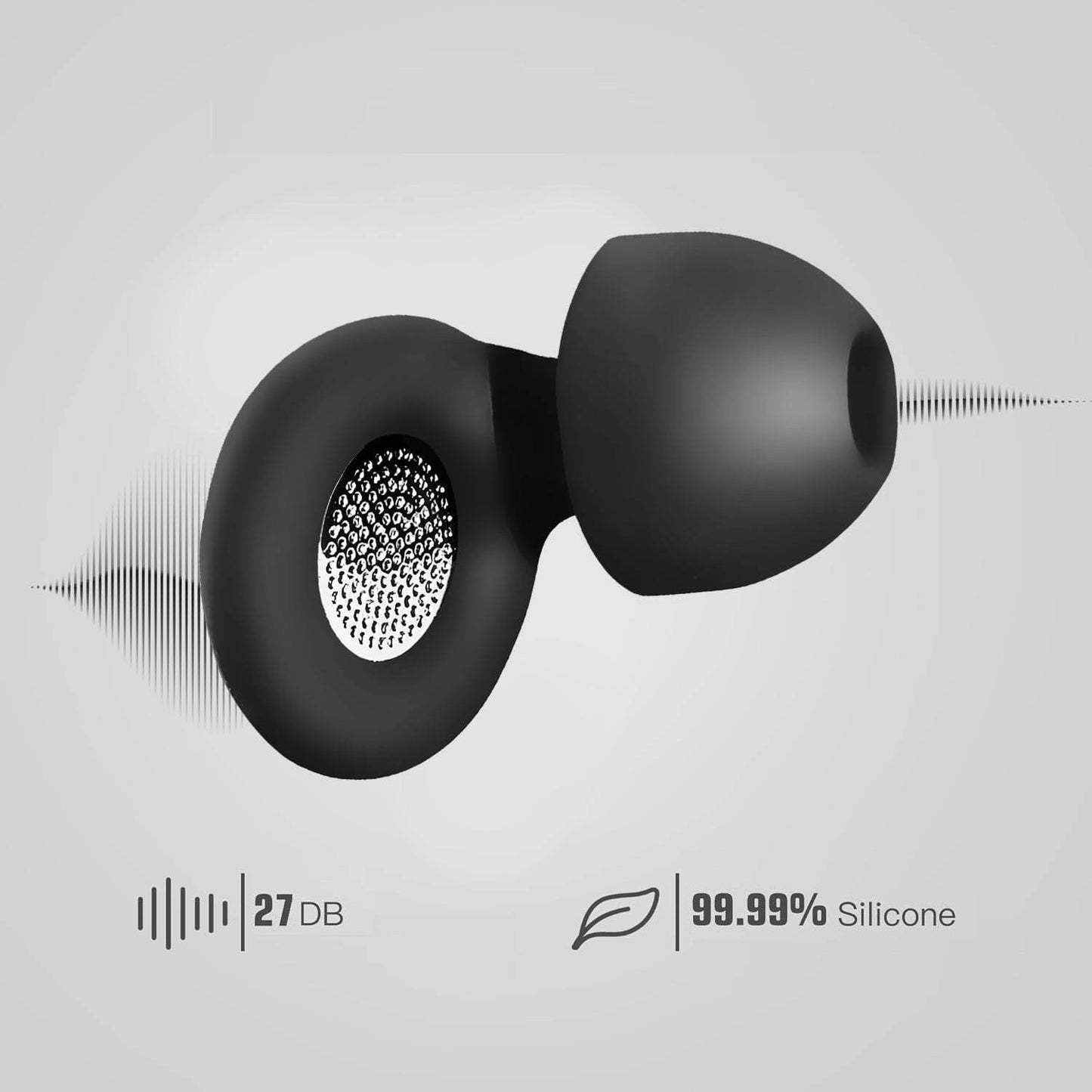 Bouchons d'oreilles anti ronflements - Silenza - Calmaia