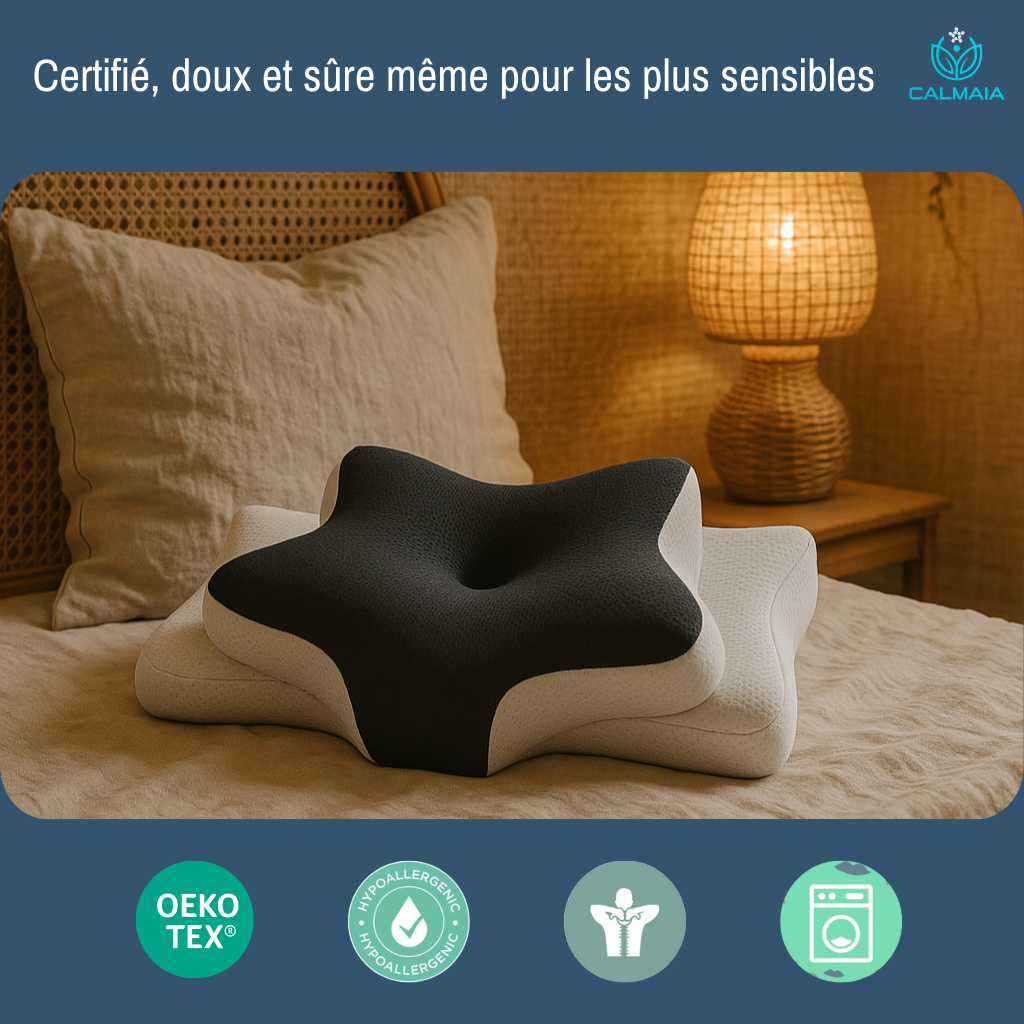 Oreiller ergonomique cervical - Nocturna