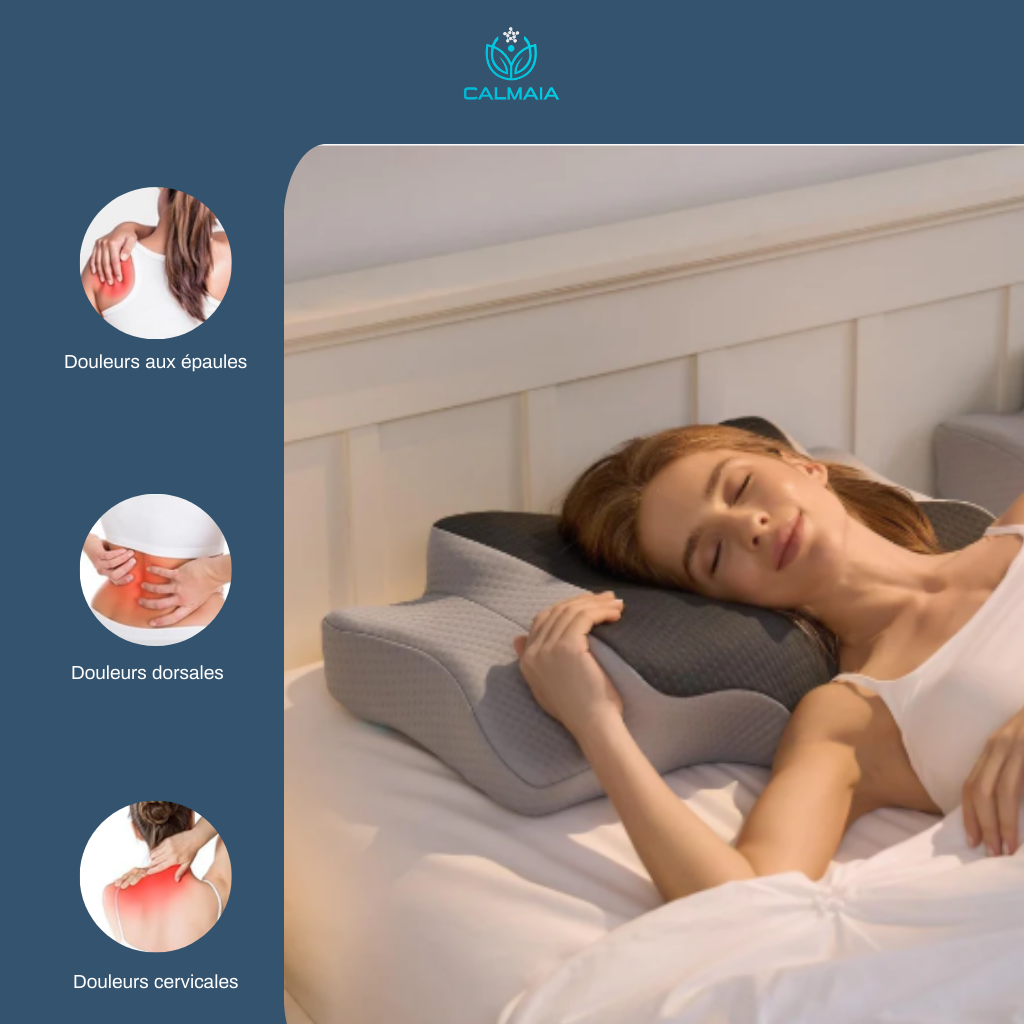 Oreiller ergonomique cervical - Nocturna